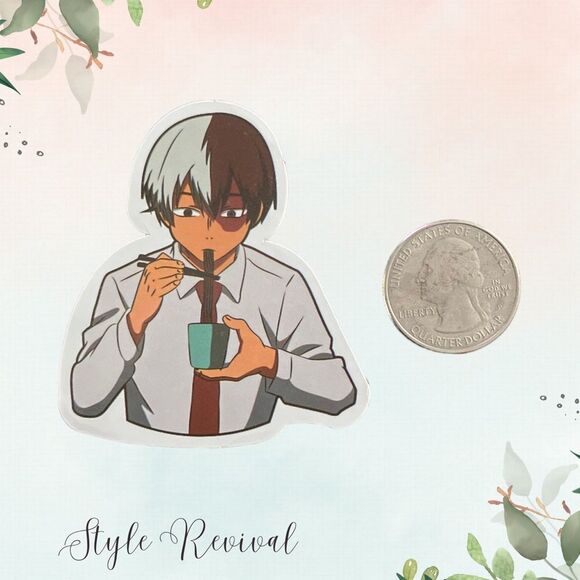Other - 🎉 10/$10 Stickers - Shoto Todoroki My Sheri Academia Anime Manga - Waterproof